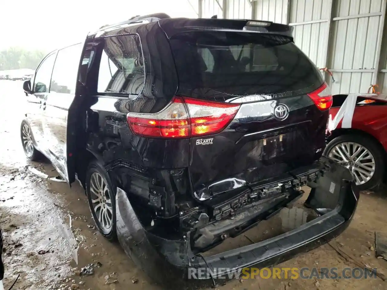 3 Photograph of a damaged car 5TDYZ3DC7KS972614 TOYOTA SIENNA 2019