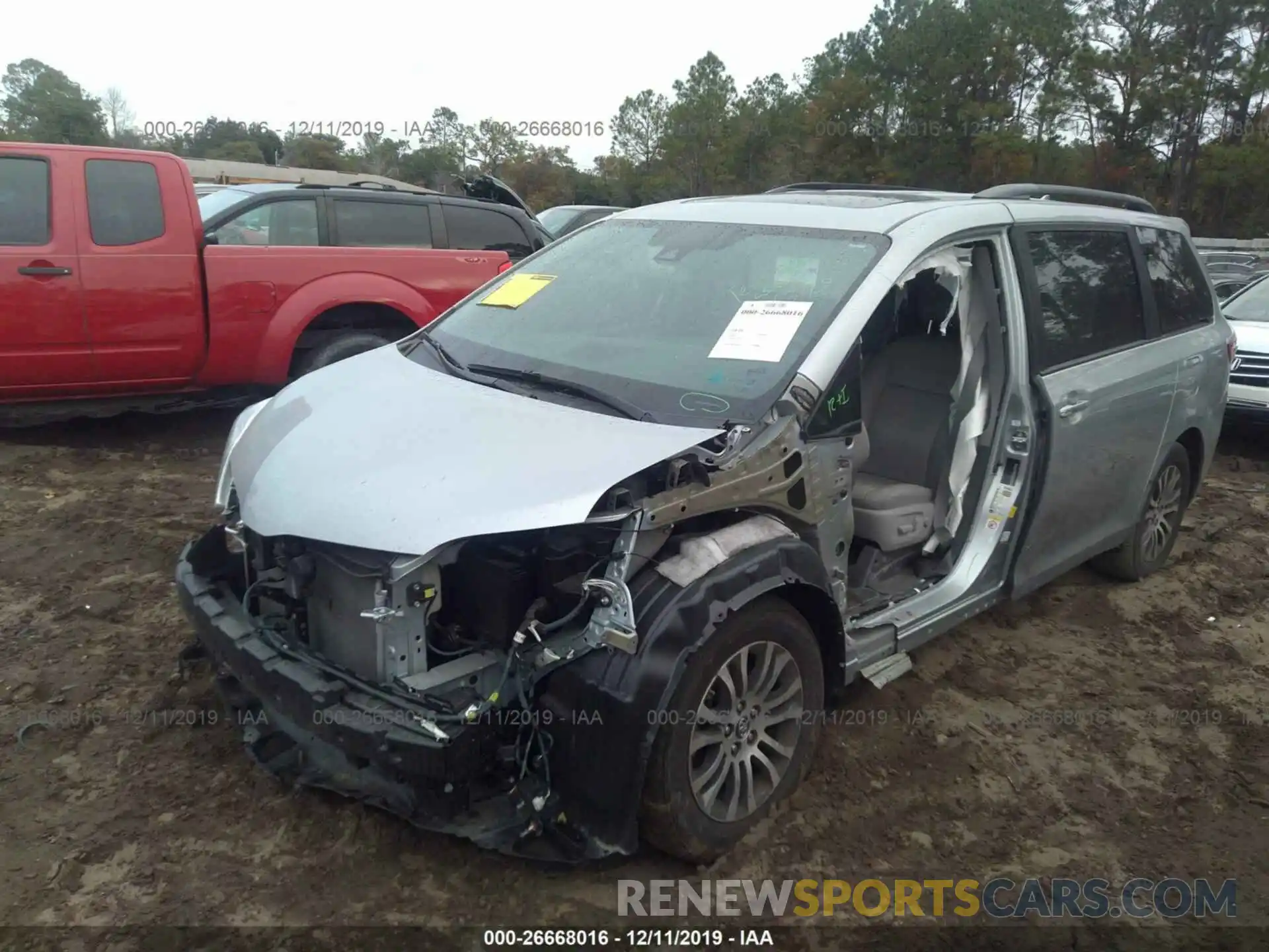 6 Photograph of a damaged car 5TDYZ3DC7KS982074 TOYOTA SIENNA 2019