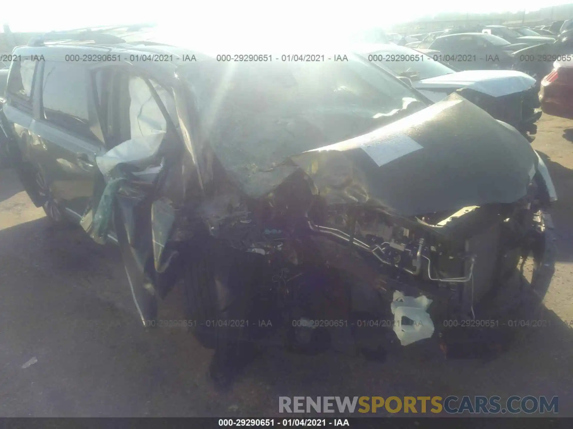 1 Photograph of a damaged car 5TDYZ3DC7KS991714 TOYOTA SIENNA 2019