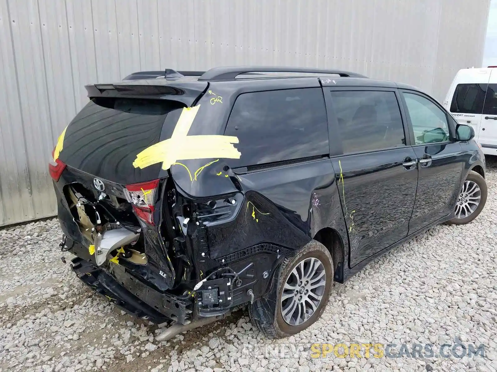 4 Фотография поврежденного автомобиля 5TDYZ3DC7KS994161 TOYOTA SIENNA 2019