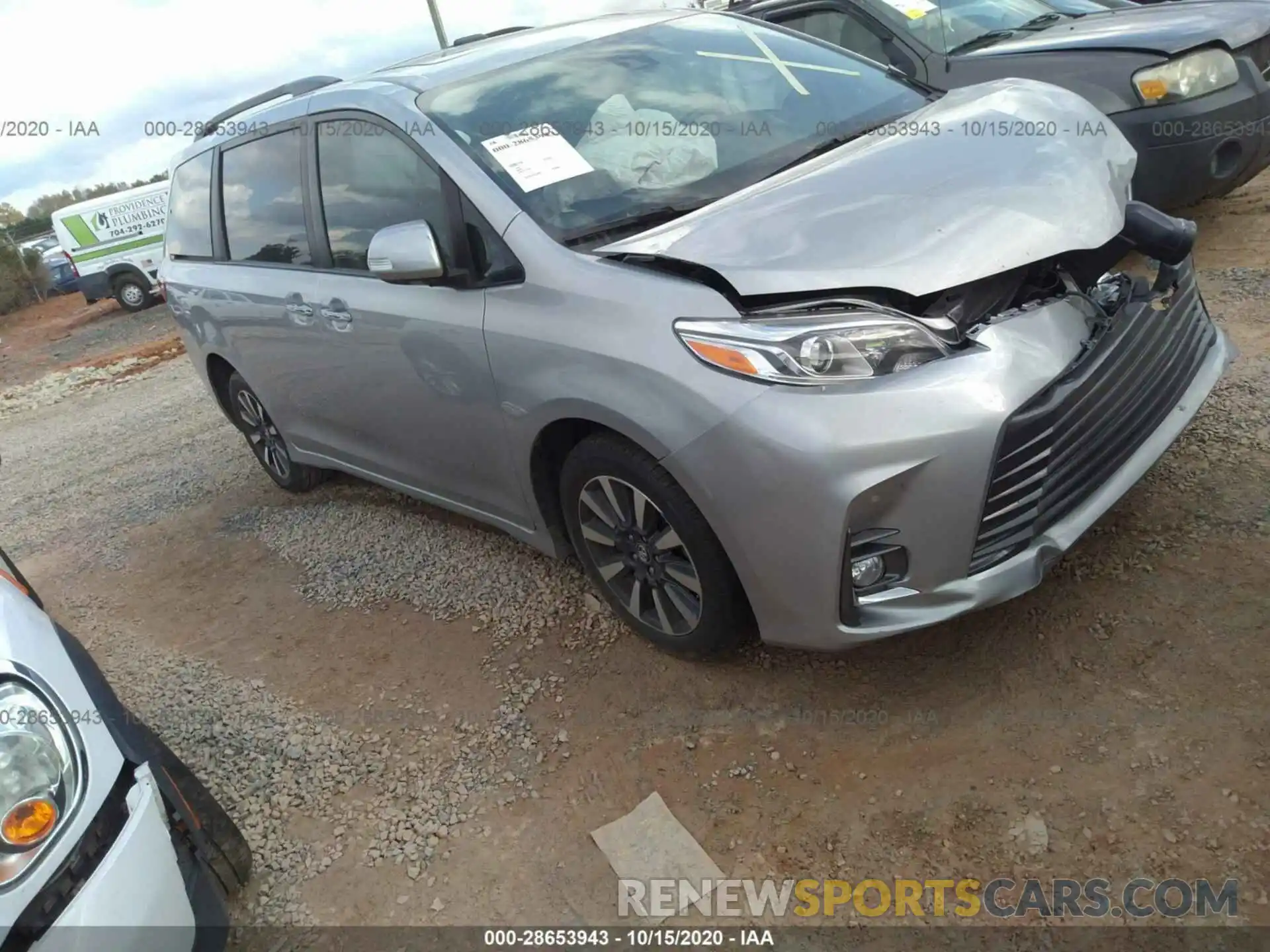 1 Photograph of a damaged car 5TDYZ3DC8KS967017 TOYOTA SIENNA 2019