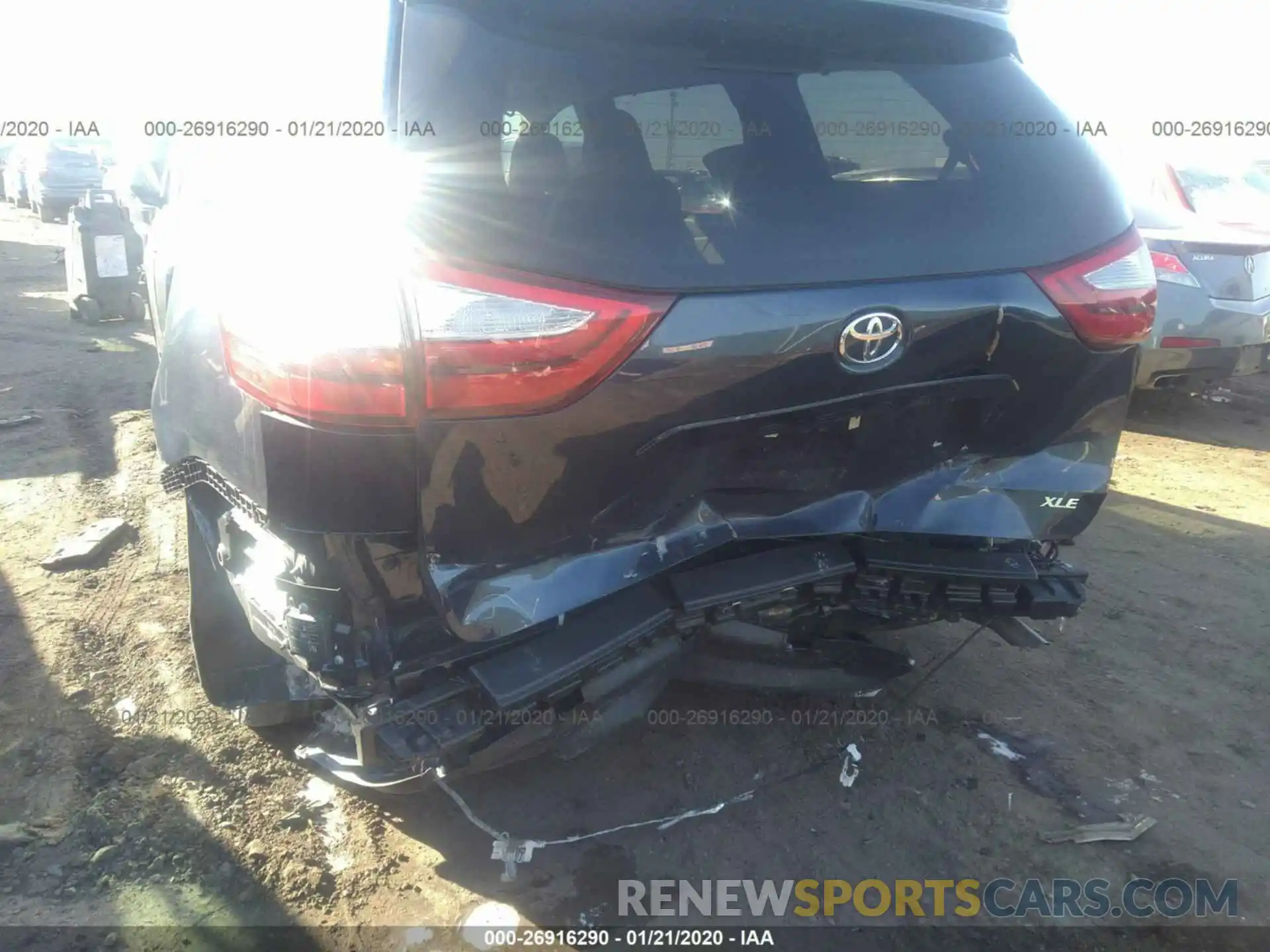 6 Photograph of a damaged car 5TDYZ3DC8KS967793 TOYOTA SIENNA 2019