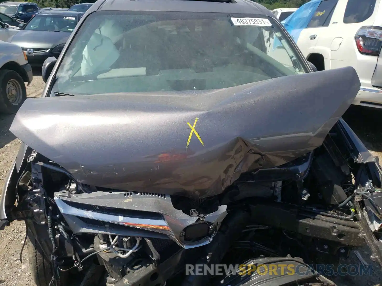 5 Photograph of a damaged car 5TDYZ3DC8KS973514 TOYOTA SIENNA 2019