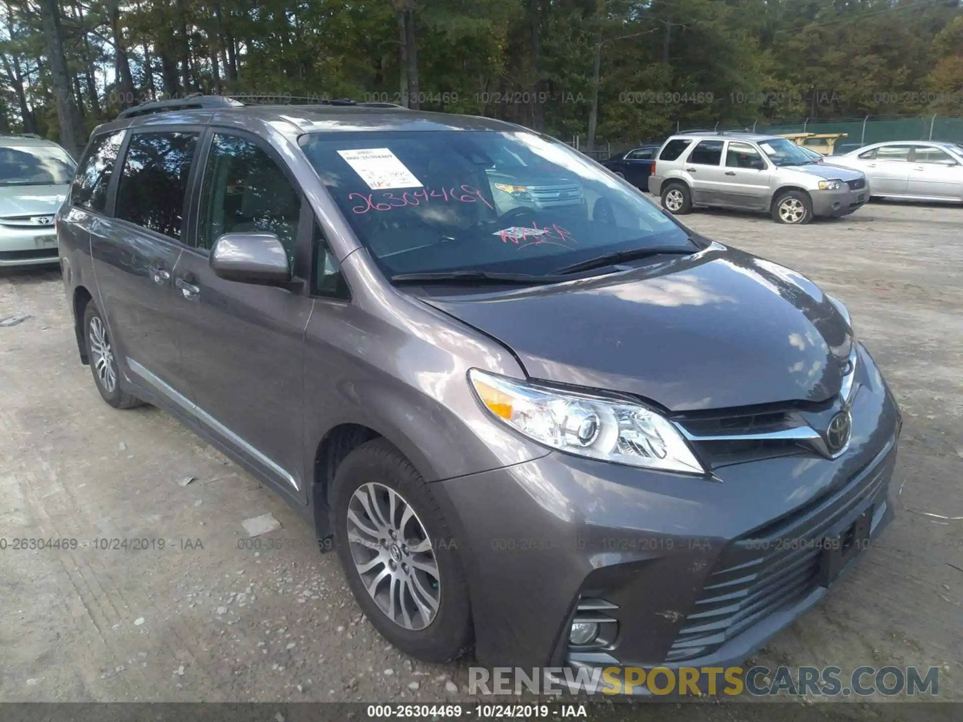 6 Photograph of a damaged car 5TDYZ3DC8KS984173 TOYOTA SIENNA 2019