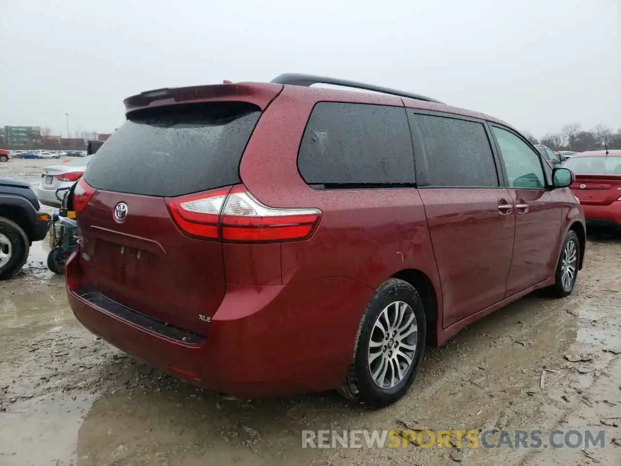 4 Фотография поврежденного автомобиля 5TDYZ3DC8KS991575 TOYOTA SIENNA 2019