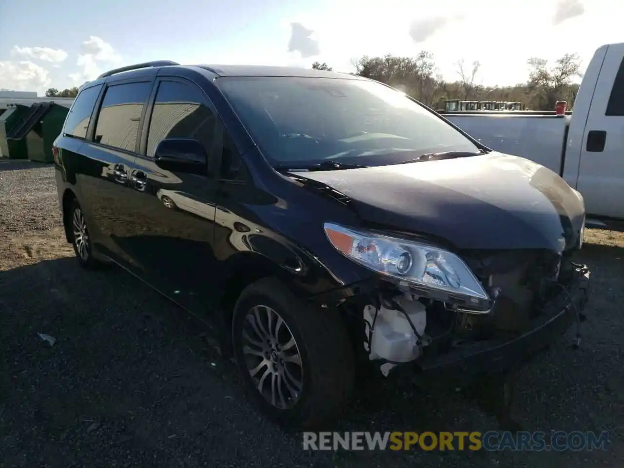 1 Photograph of a damaged car 5TDYZ3DC8KS997814 TOYOTA SIENNA 2019