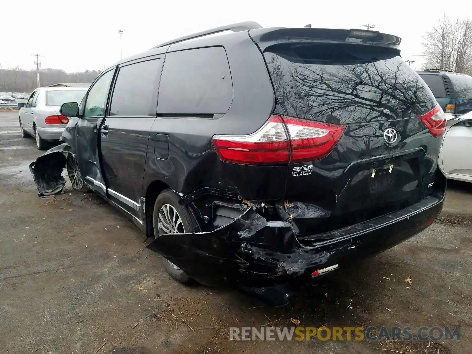 3 Фотография поврежденного автомобиля 5TDYZ3DC9KS007849 TOYOTA SIENNA 2019