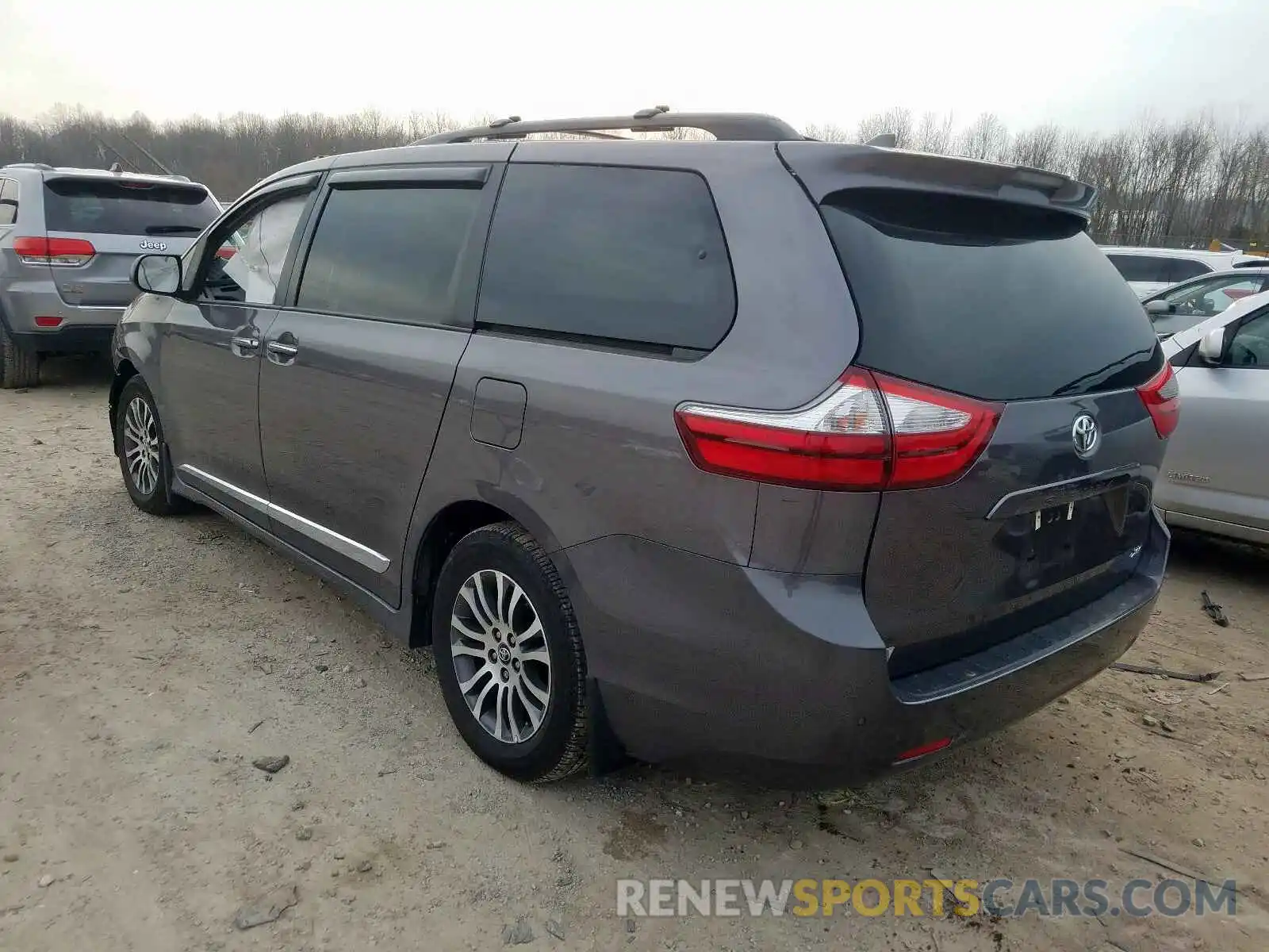 3 Фотография поврежденного автомобиля 5TDYZ3DC9KS977975 TOYOTA SIENNA 2019