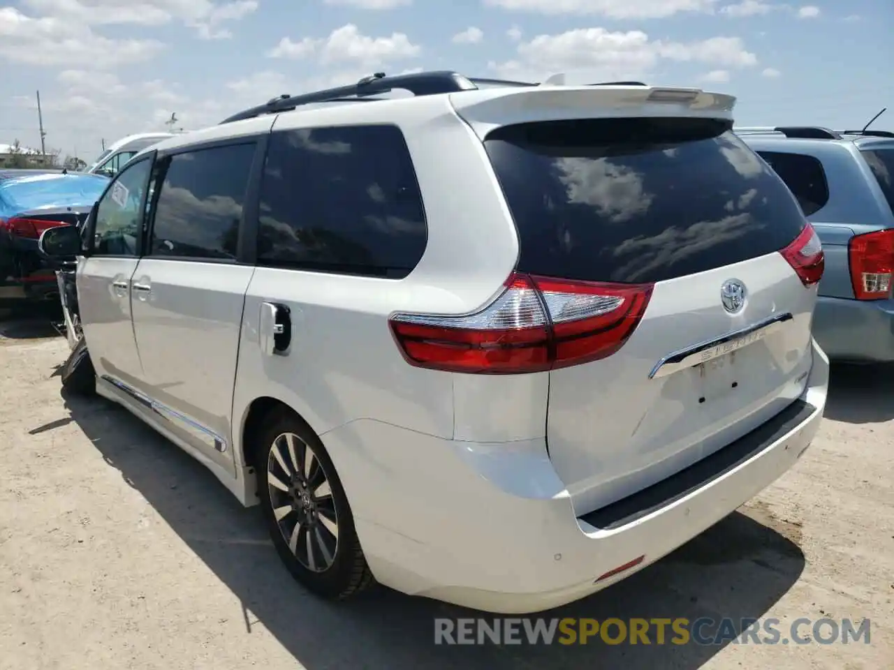 3 Фотография поврежденного автомобиля 5TDYZ3DC9KS986031 TOYOTA SIENNA 2019