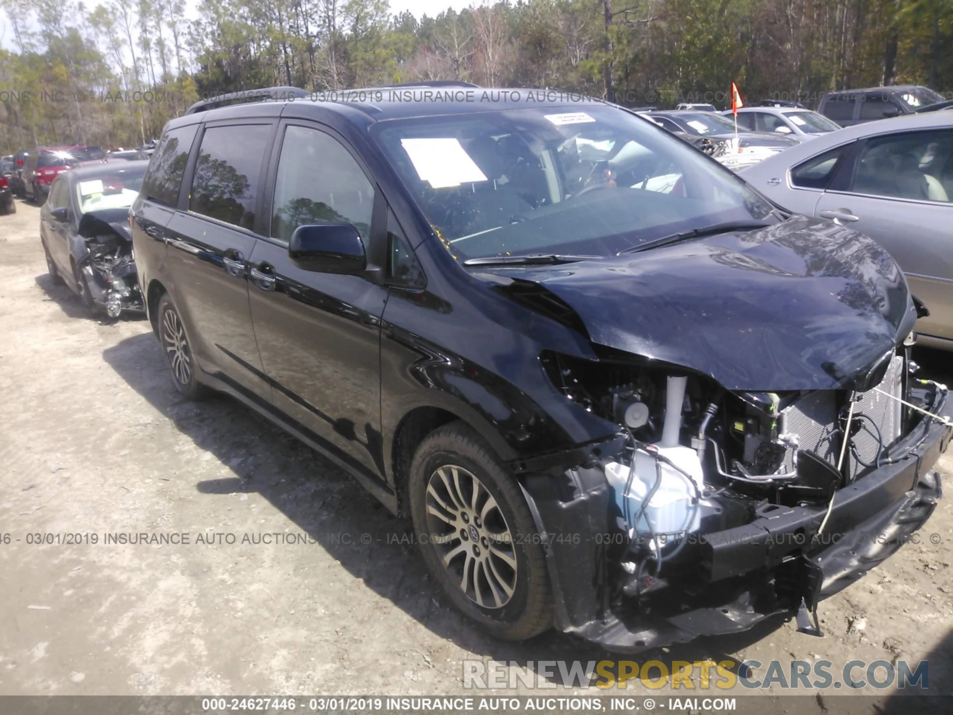 1 Photograph of a damaged car 5TDYZ3DC9KS989155 TOYOTA SIENNA 2019