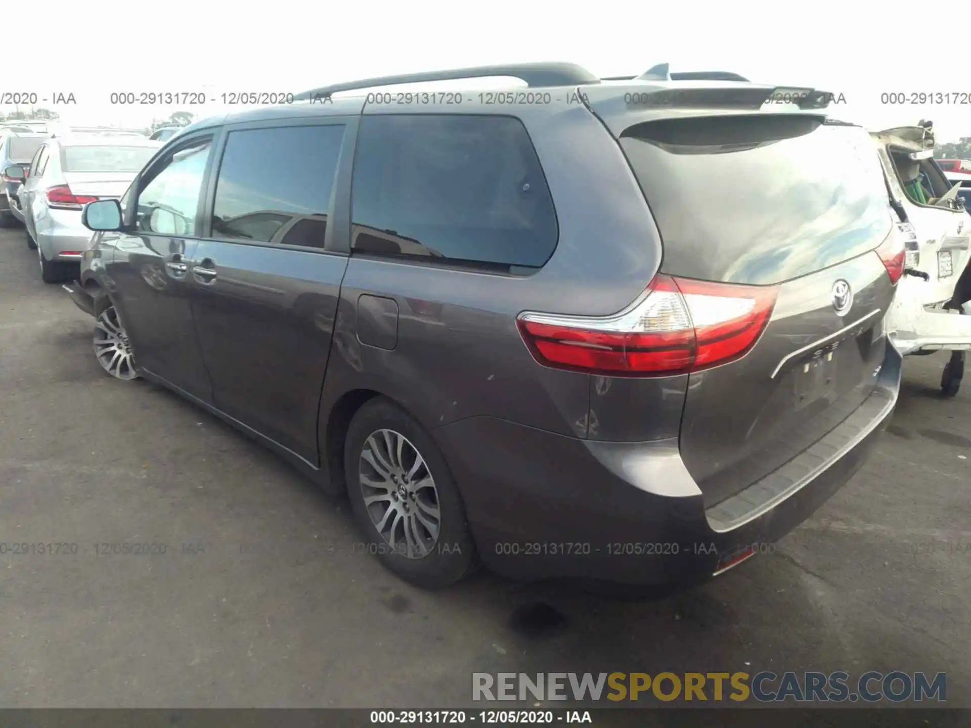 3 Фотография поврежденного автомобиля 5TDYZ3DC9KS999314 TOYOTA SIENNA 2019