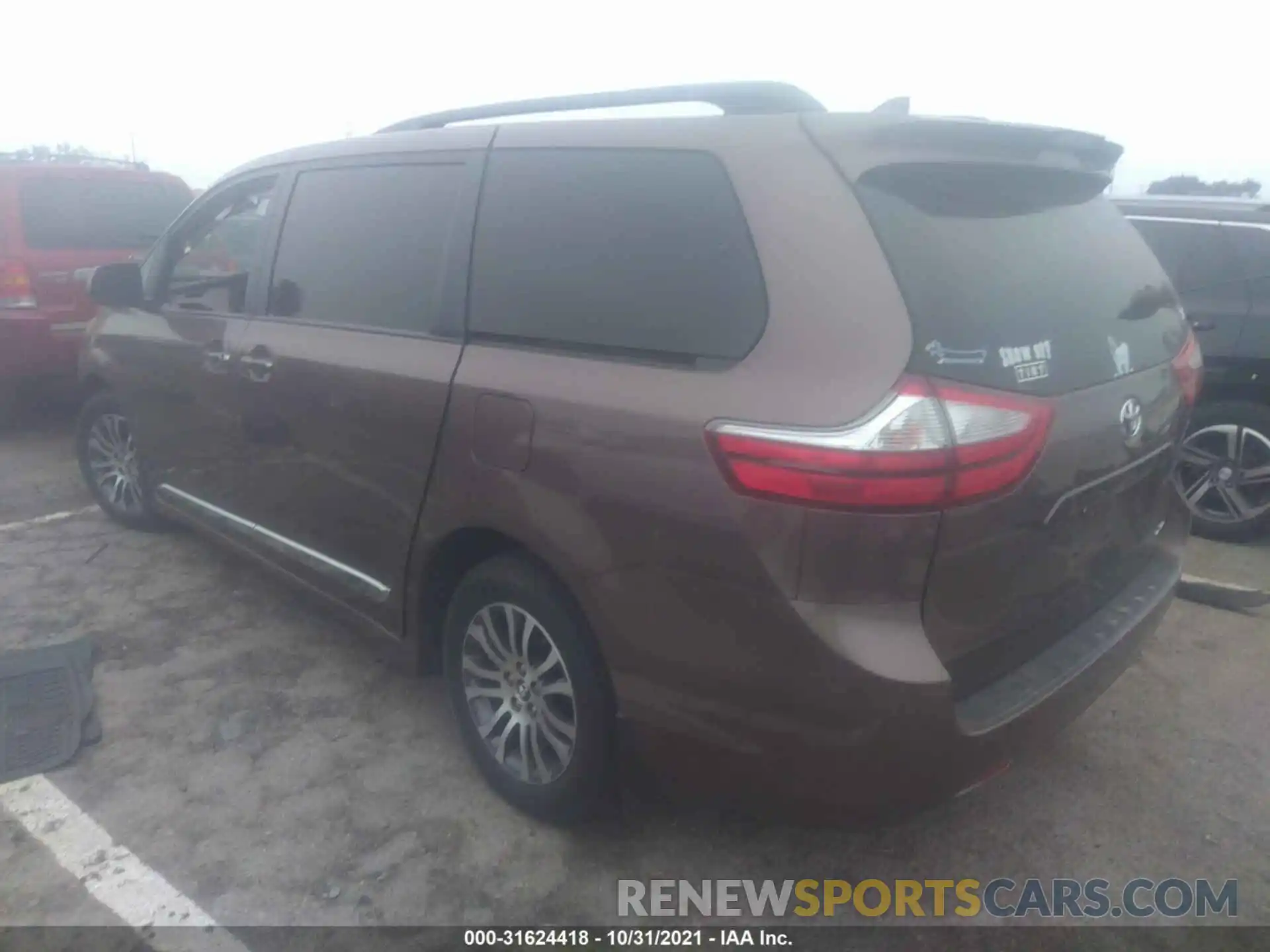 3 Фотография поврежденного автомобиля 5TDYZ3DCXKS001641 TOYOTA SIENNA 2019