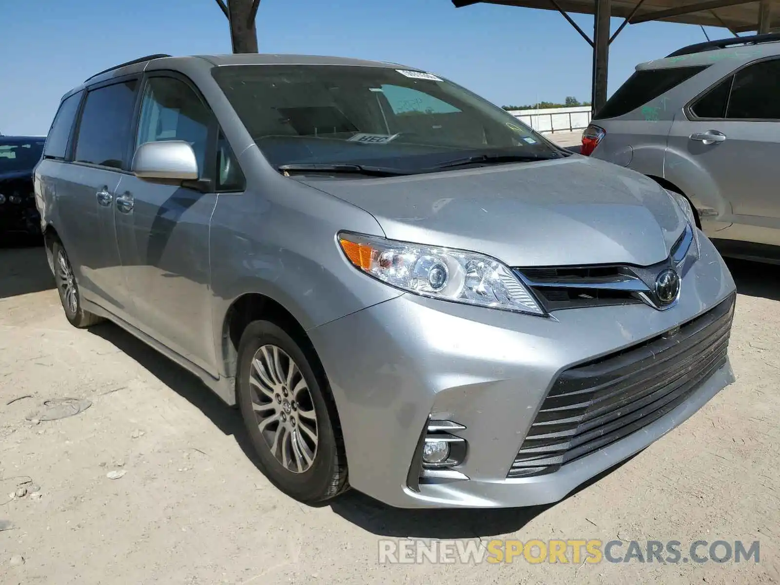 1 Photograph of a damaged car 5TDYZ3DCXKS014194 TOYOTA SIENNA 2019