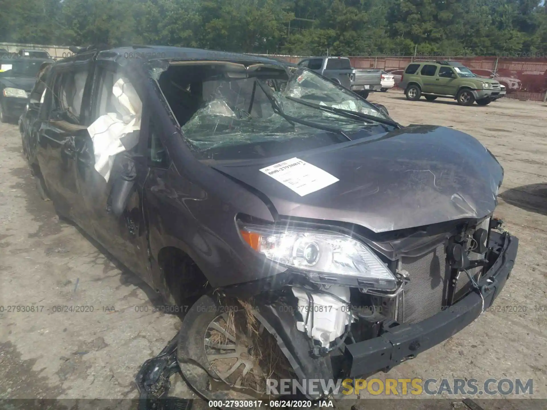 6 Photograph of a damaged car 5TDYZ3DCXKS015474 TOYOTA SIENNA 2019