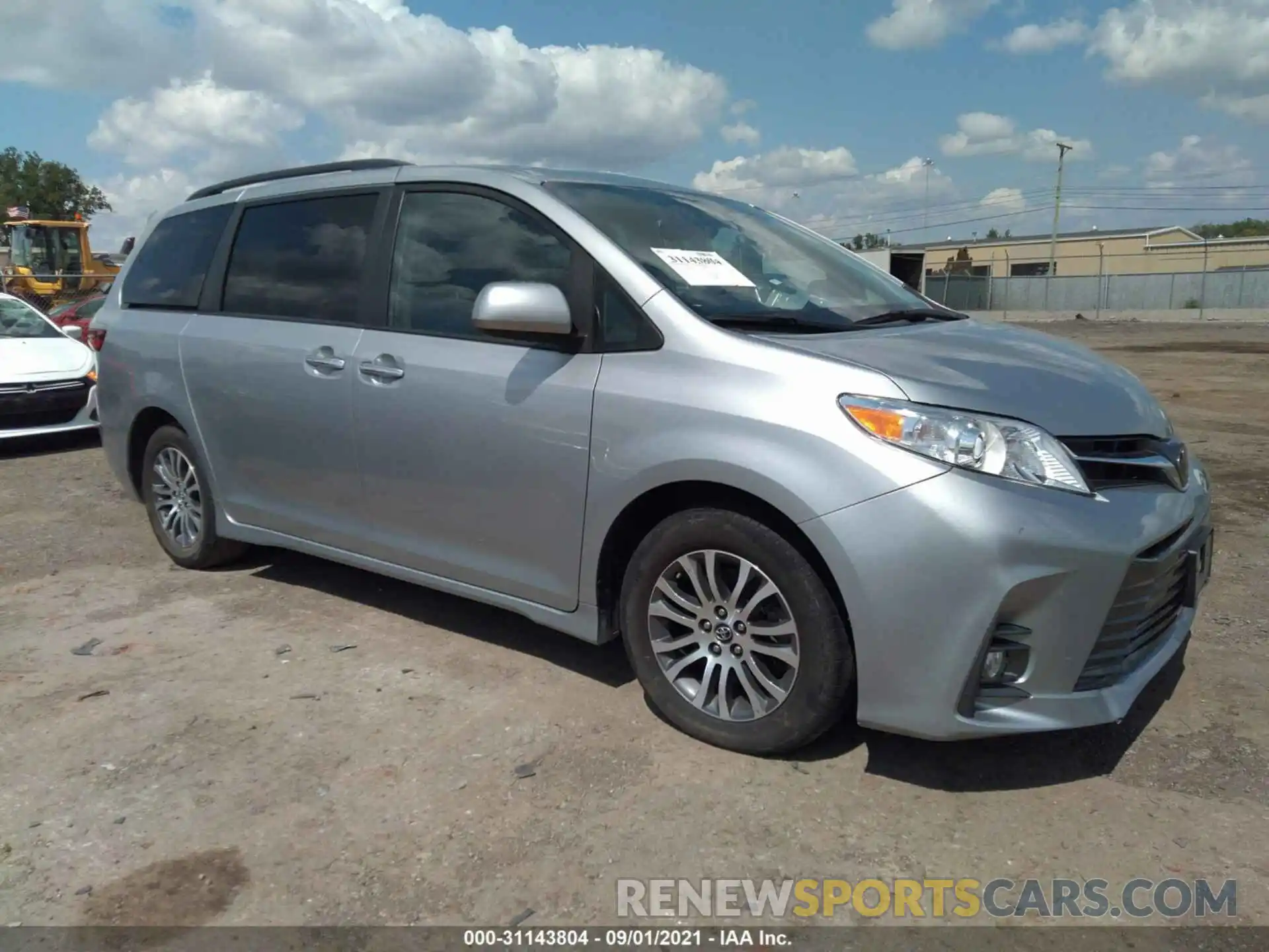 1 Фотография поврежденного автомобиля 5TDYZ3DCXKS967603 TOYOTA SIENNA 2019