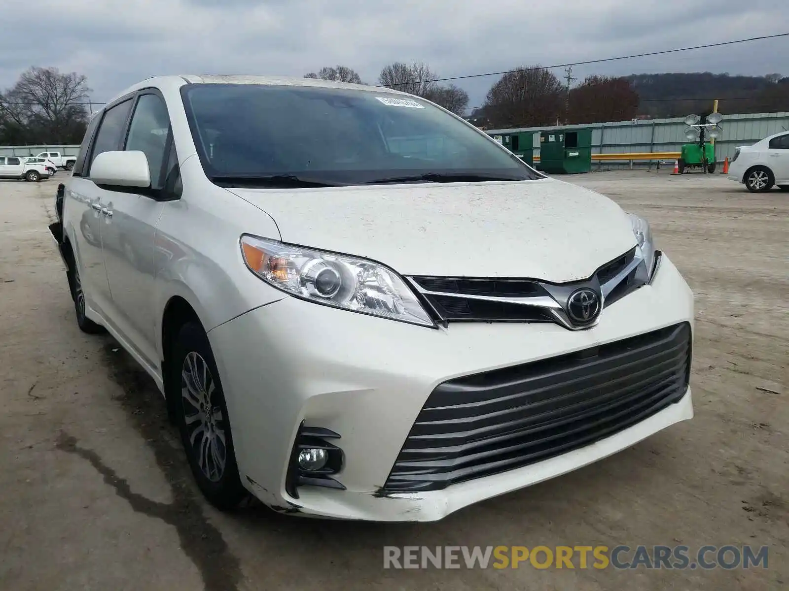 1 Photograph of a damaged car 5TDYZ3DCXKS968024 TOYOTA SIENNA 2019