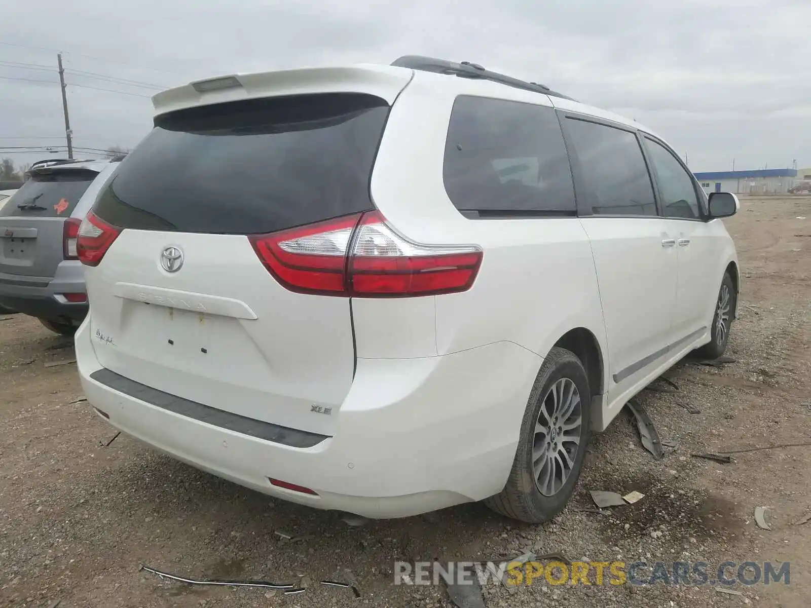 4 Фотография поврежденного автомобиля 5TDYZ3DCXKS972493 TOYOTA SIENNA 2019