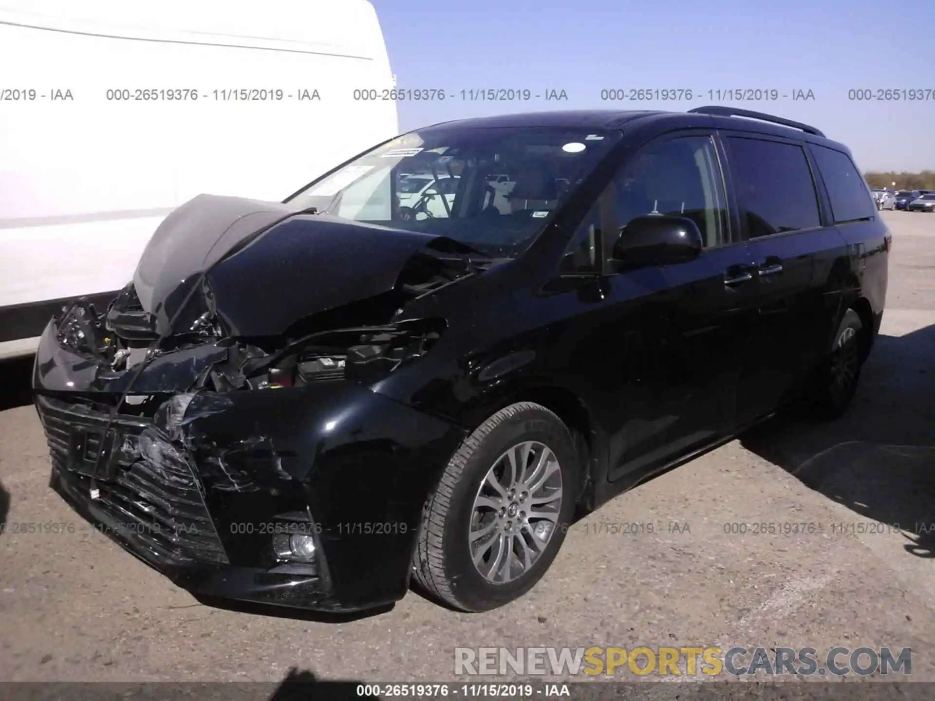 2 Photograph of a damaged car 5TDYZ3DCXKS980125 TOYOTA SIENNA 2019