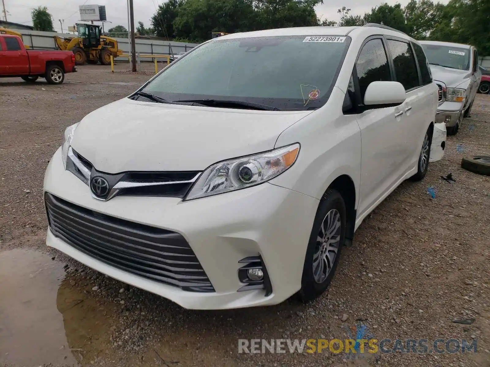 2 Фотография поврежденного автомобиля 5TDYZ3DCXKS984319 TOYOTA SIENNA 2019