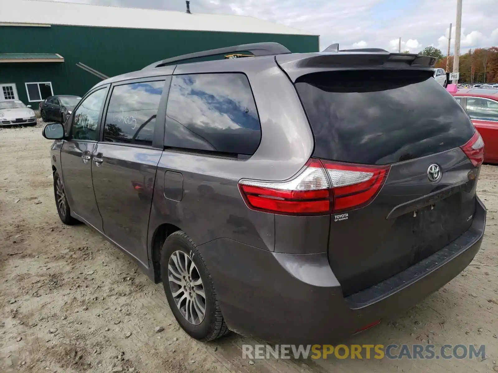 3 Фотография поврежденного автомобиля 5TDYZ3DCXKS989617 TOYOTA SIENNA 2019