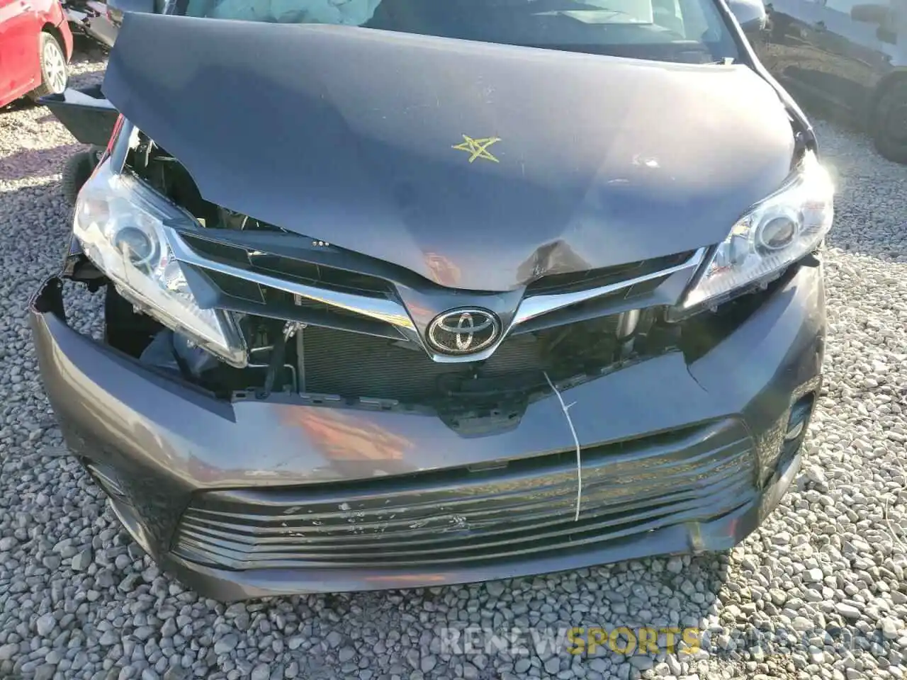 7 Photograph of a damaged car 5TDYZ3DCXKS992162 TOYOTA SIENNA 2019