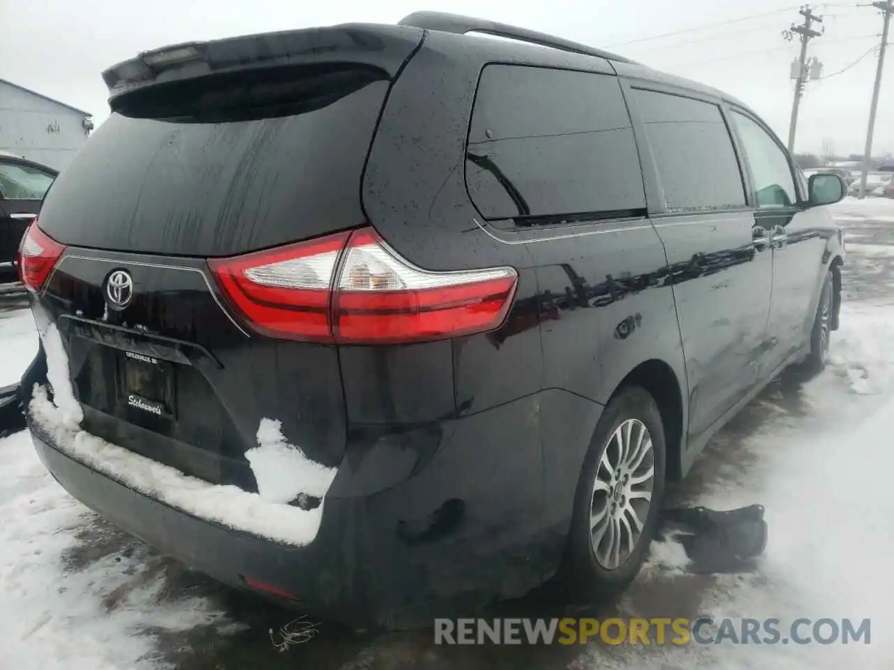 4 Фотография поврежденного автомобиля 5TDYZ3DCXKS992761 TOYOTA SIENNA 2019