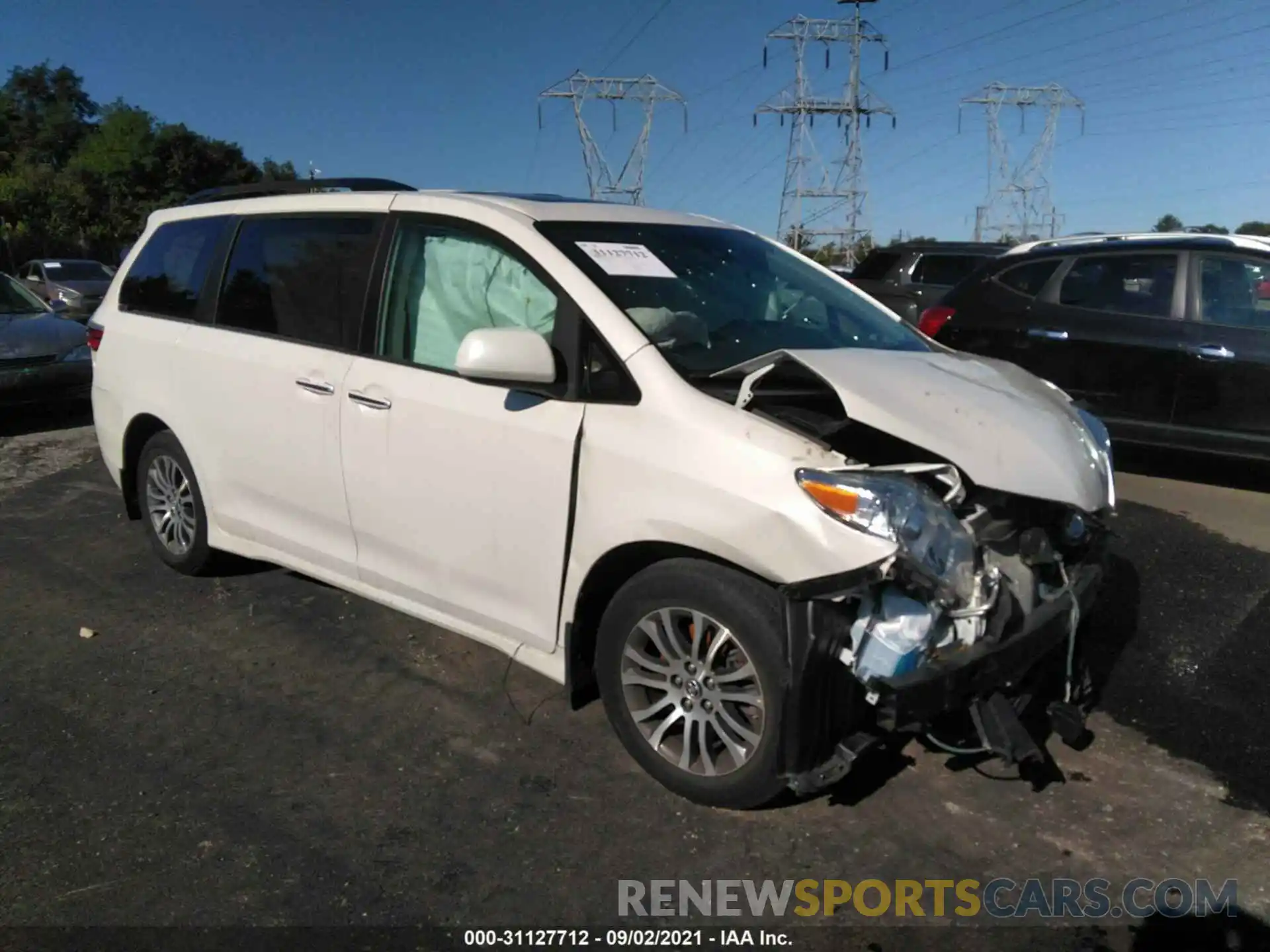 1 Photograph of a damaged car 5TDYZ3DCXKS996941 TOYOTA SIENNA 2019