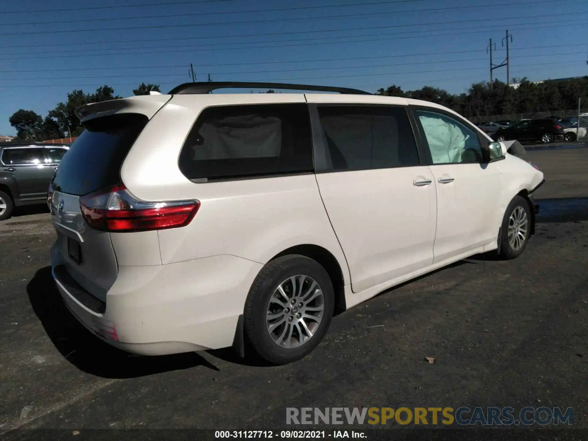 4 Фотография поврежденного автомобиля 5TDYZ3DCXKS996941 TOYOTA SIENNA 2019