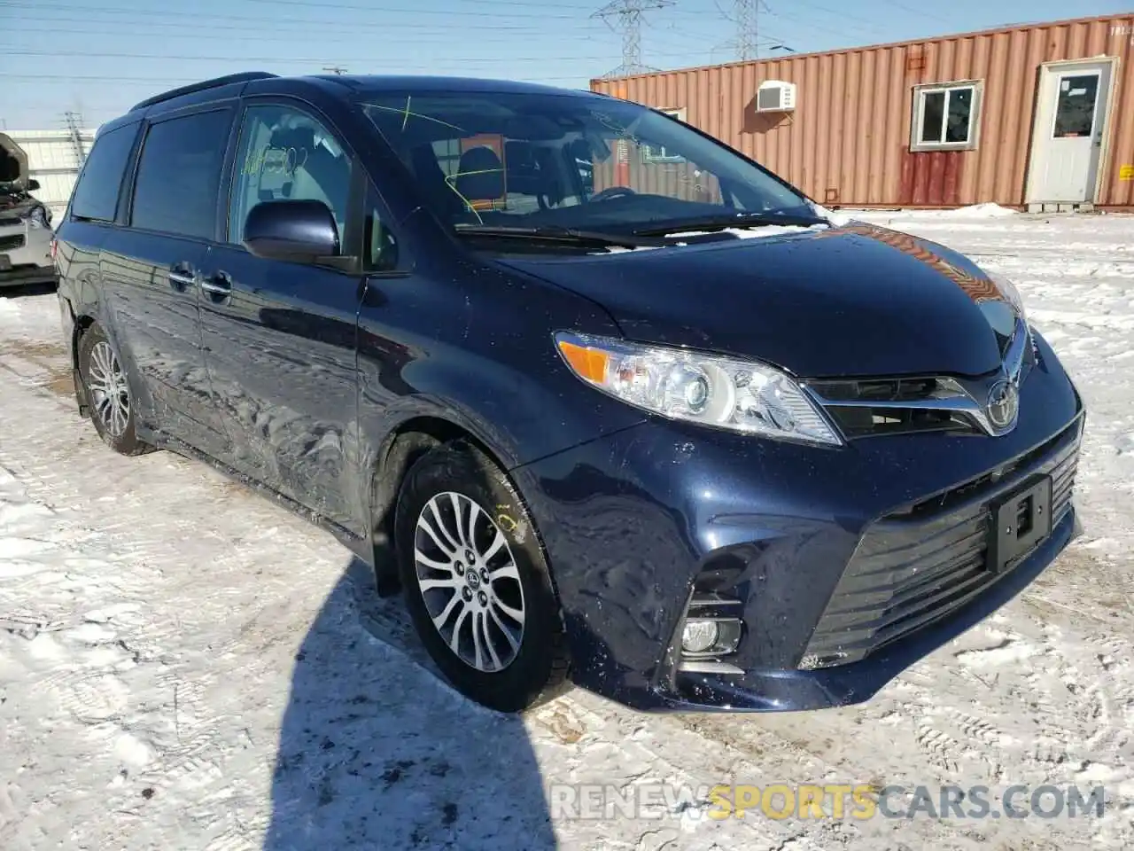 1 Фотография поврежденного автомобиля 5TDYZ3DCXKS998091 TOYOTA SIENNA 2019