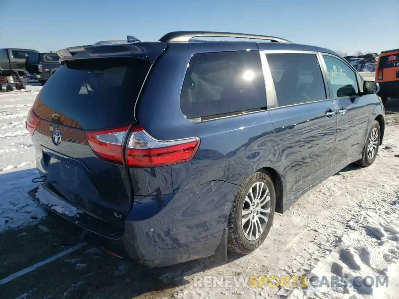 4 Фотография поврежденного автомобиля 5TDYZ3DCXKS998091 TOYOTA SIENNA 2019