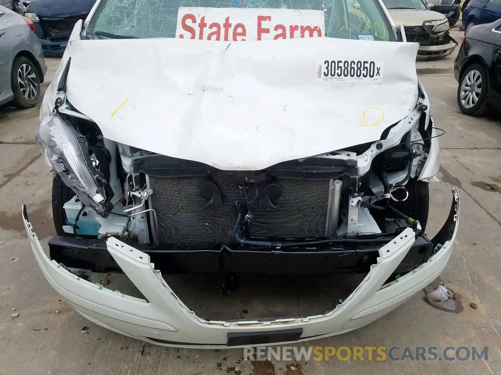 7 Photograph of a damaged car 5TDYZ3DCXKS998172 TOYOTA SIENNA 2019