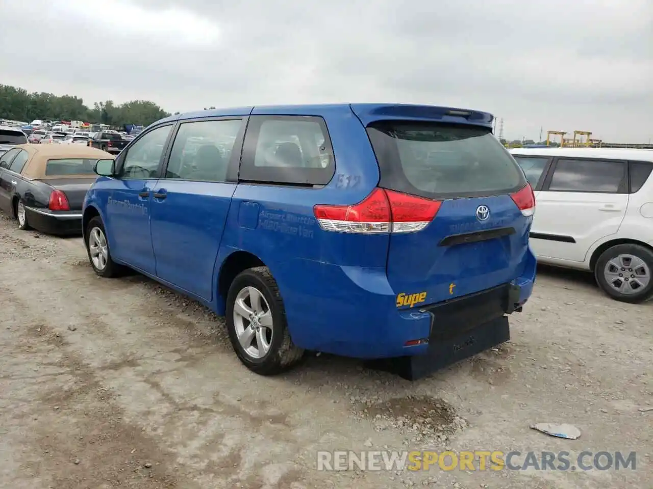 3 Photograph of a damaged car 5TDZK3DC9ES513159 TOYOTA SIENNA 2019