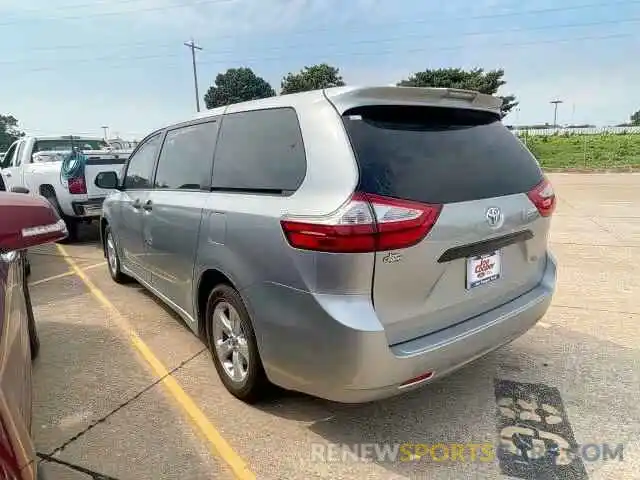 3 Фотография поврежденного автомобиля 5TDZZ3DC5KS003768 TOYOTA SIENNA 2019