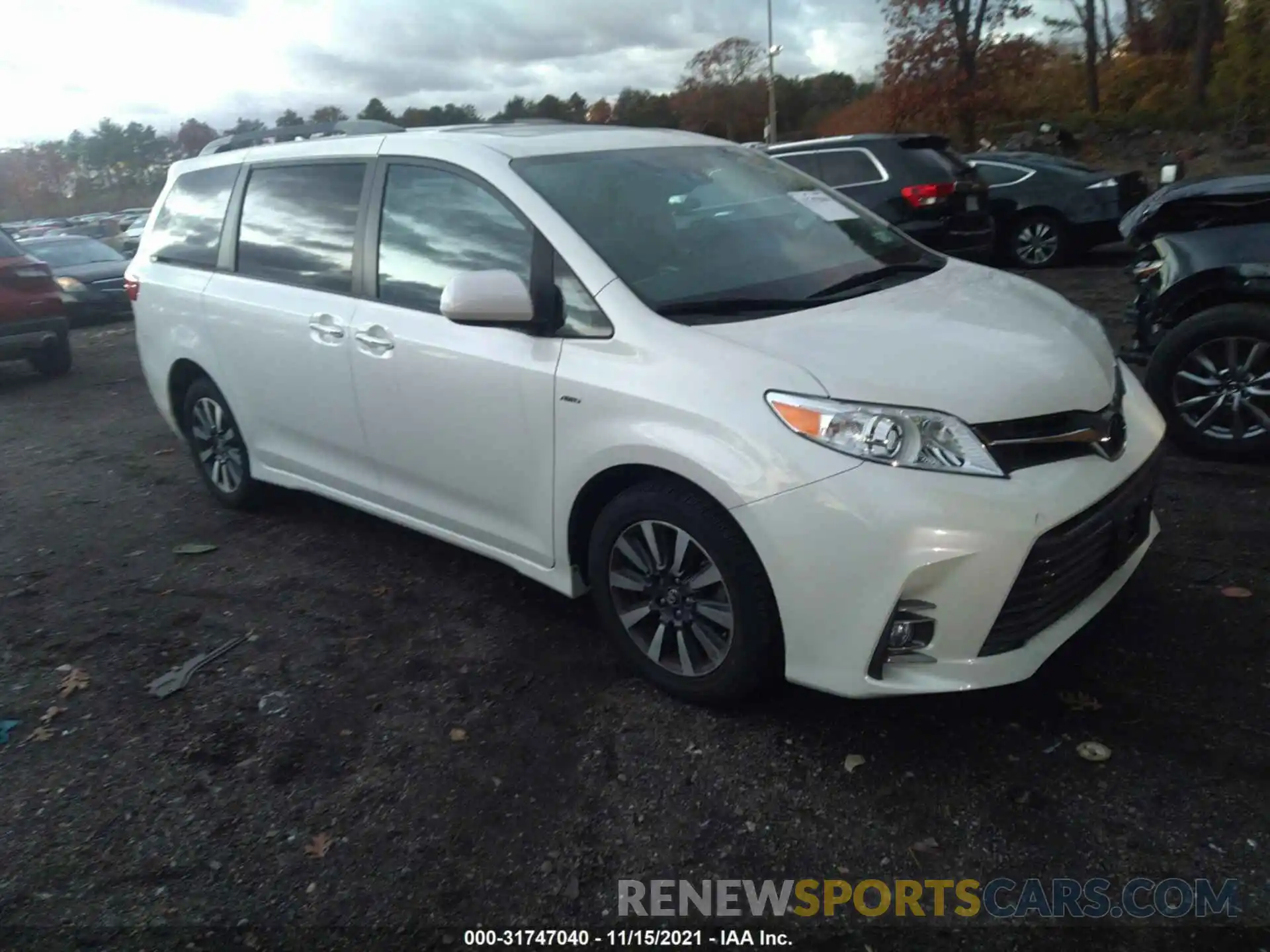 1 Photograph of a damaged car 5TDDZ3DC0LS233729 TOYOTA SIENNA 2020