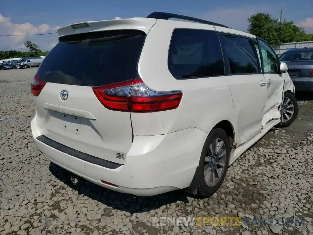 4 Фотография поврежденного автомобиля 5TDDZ3DC0LS239210 TOYOTA SIENNA 2020