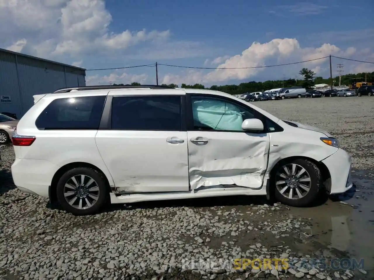 9 Фотография поврежденного автомобиля 5TDDZ3DC0LS239210 TOYOTA SIENNA 2020