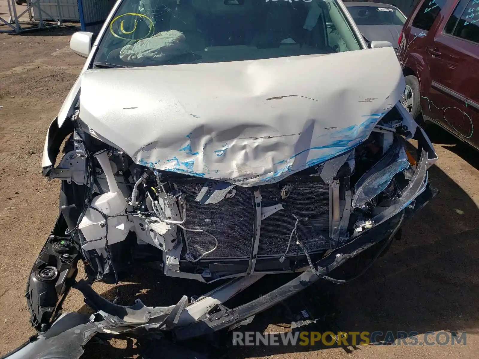 7 Photograph of a damaged car 5TDDZ3DC0LS246545 TOYOTA SIENNA 2020