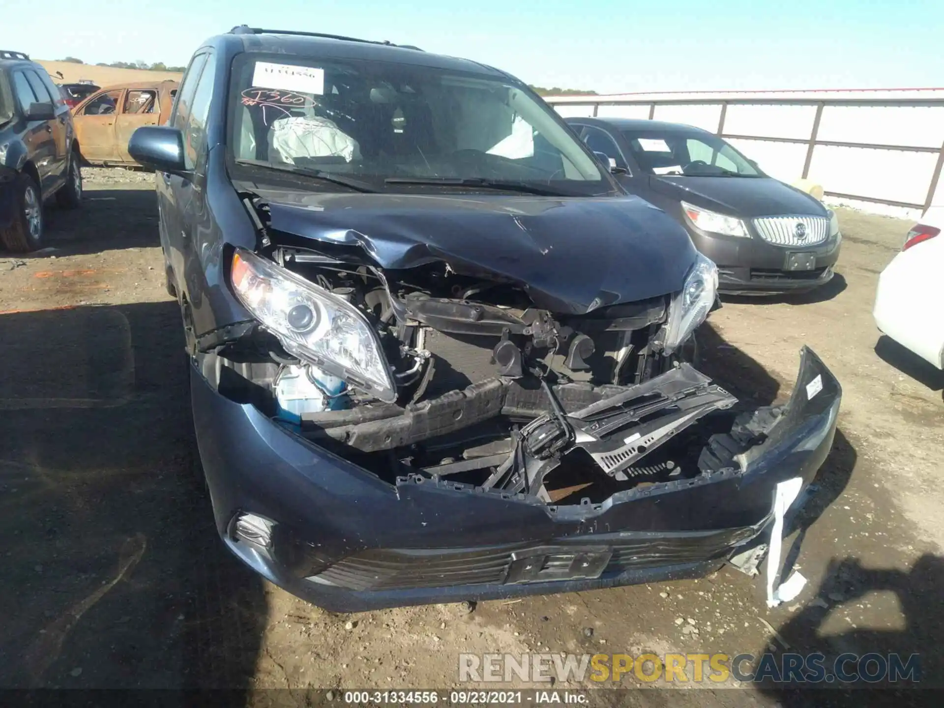 6 Photograph of a damaged car 5TDDZ3DC1LS234159 TOYOTA SIENNA 2020