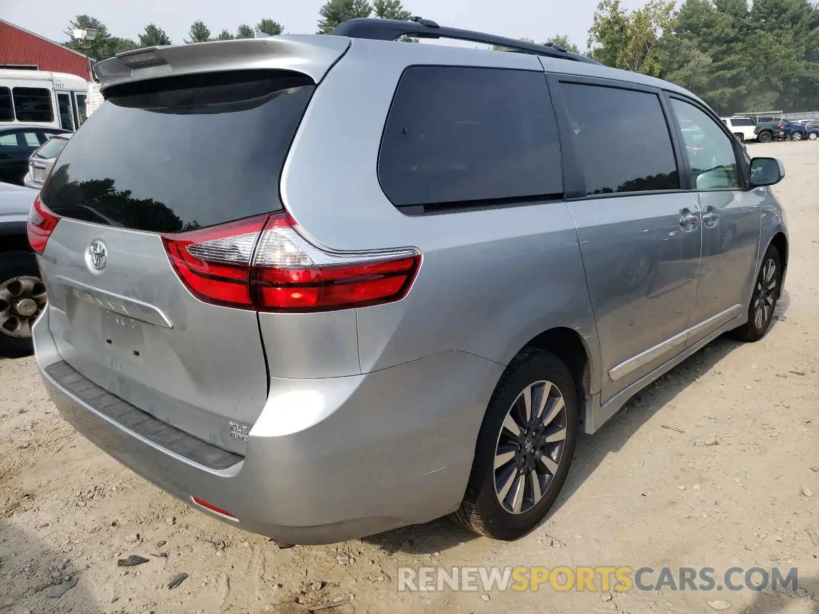 4 Фотография поврежденного автомобиля 5TDDZ3DC2LS239905 TOYOTA SIENNA 2020