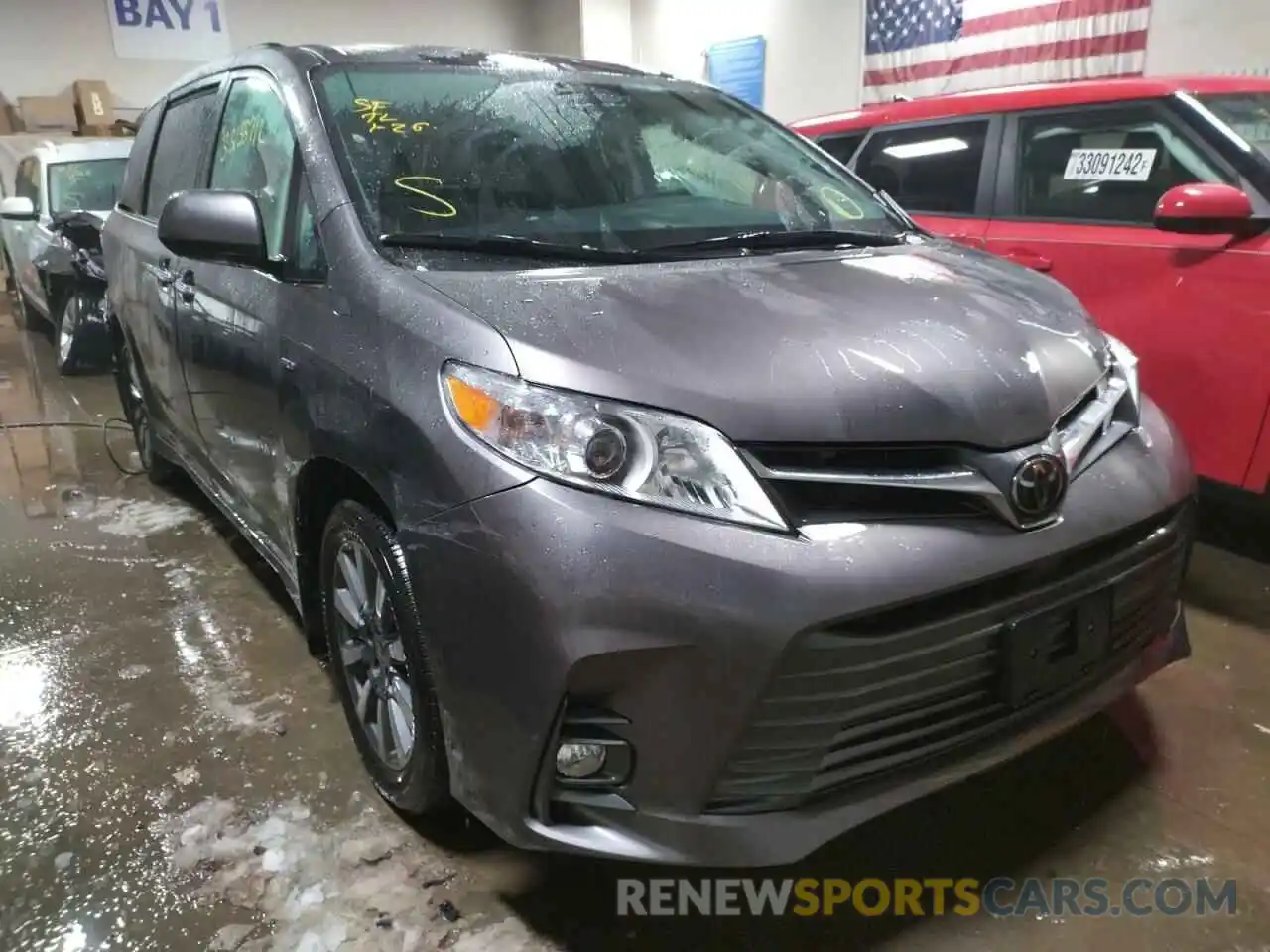 1 Photograph of a damaged car 5TDDZ3DC2LS248541 TOYOTA SIENNA 2020