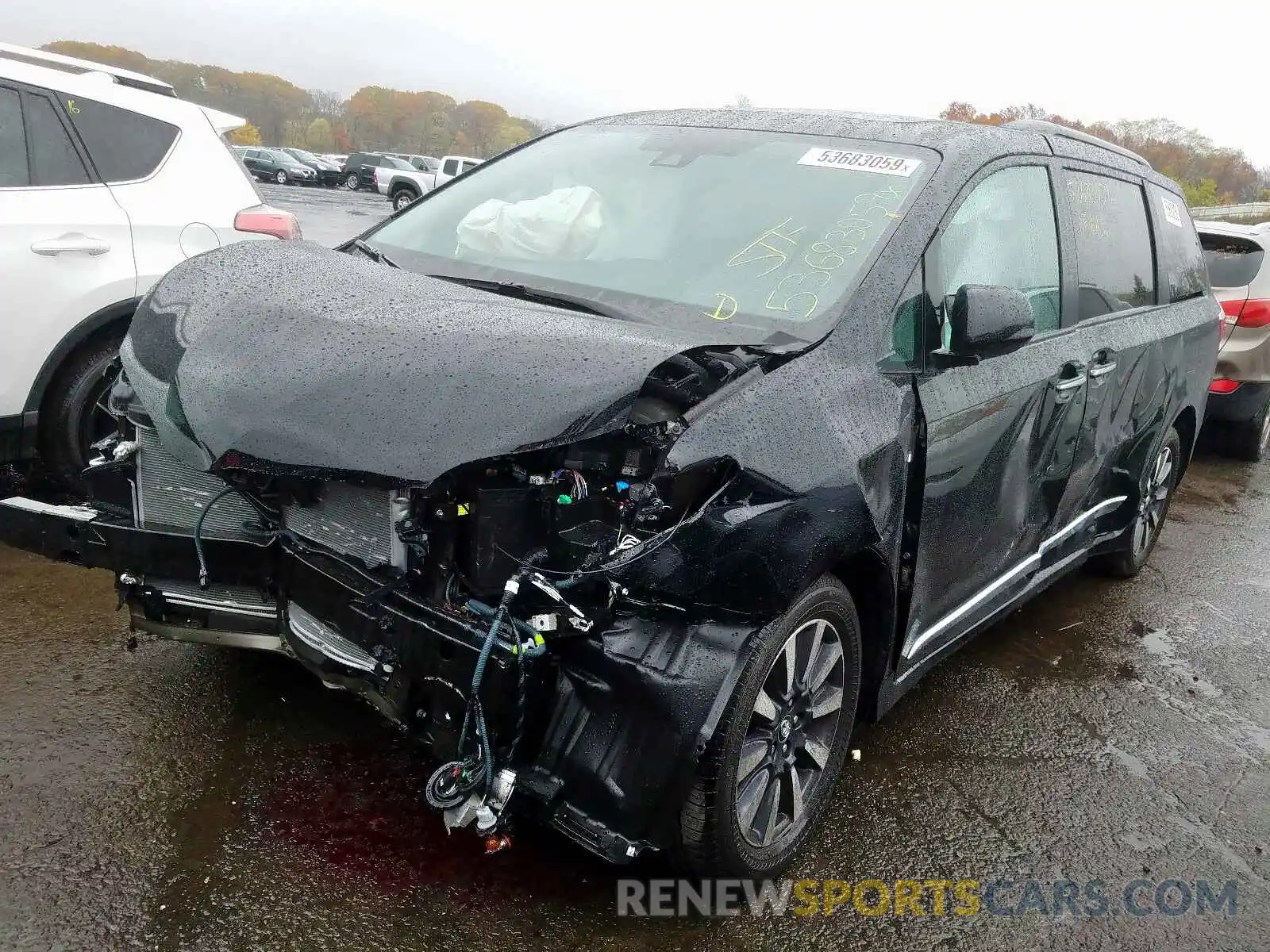 2 Photograph of a damaged car 5TDDZ3DC3LS229691 TOYOTA SIENNA 2020