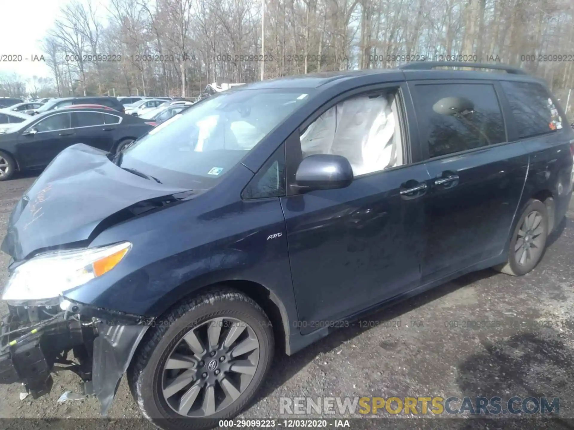 2 Photograph of a damaged car 5TDDZ3DC3LS232624 TOYOTA SIENNA 2020