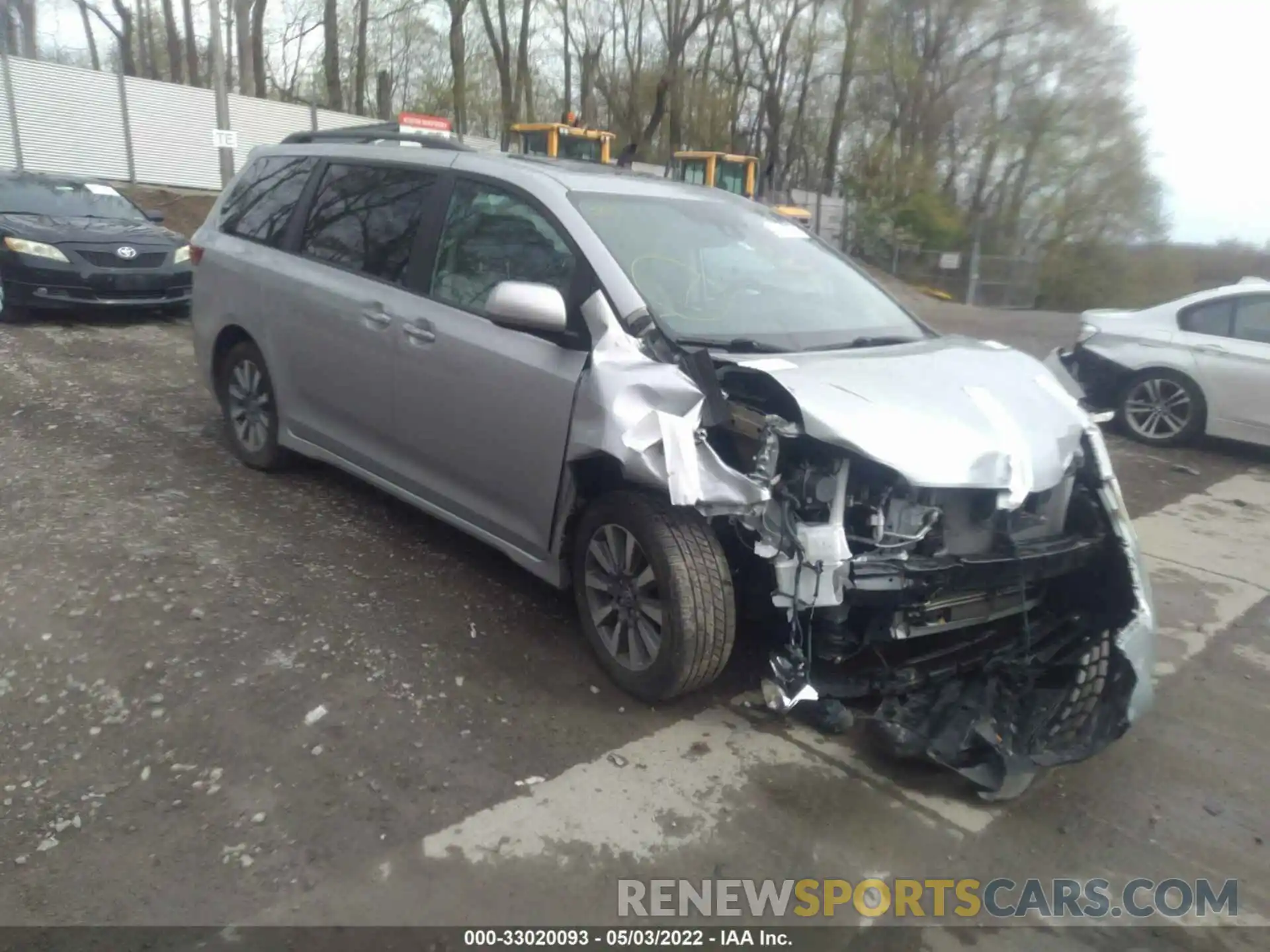 1 Фотография поврежденного автомобиля 5TDDZ3DC3LS243736 TOYOTA SIENNA 2020