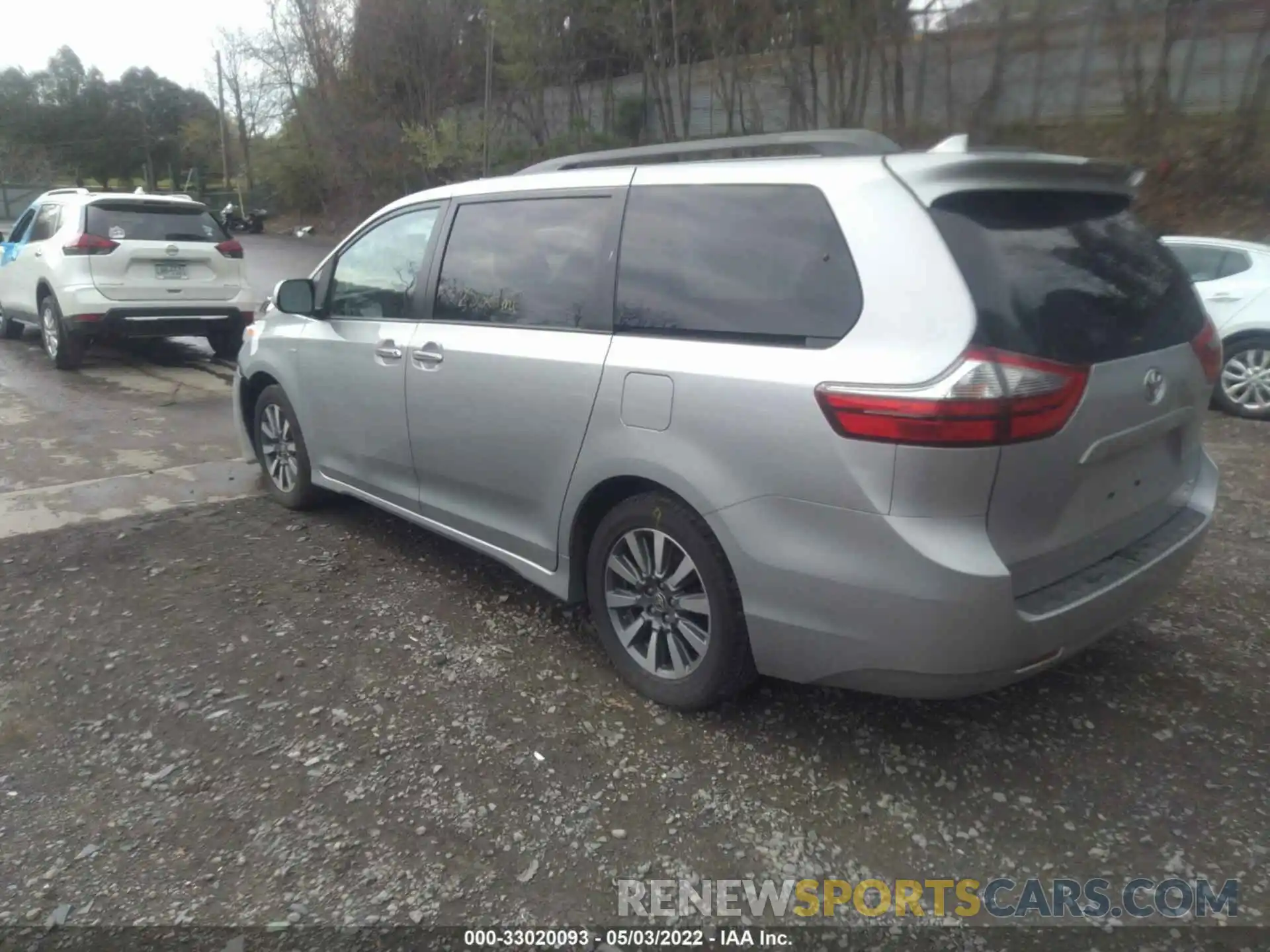 3 Фотография поврежденного автомобиля 5TDDZ3DC3LS243736 TOYOTA SIENNA 2020