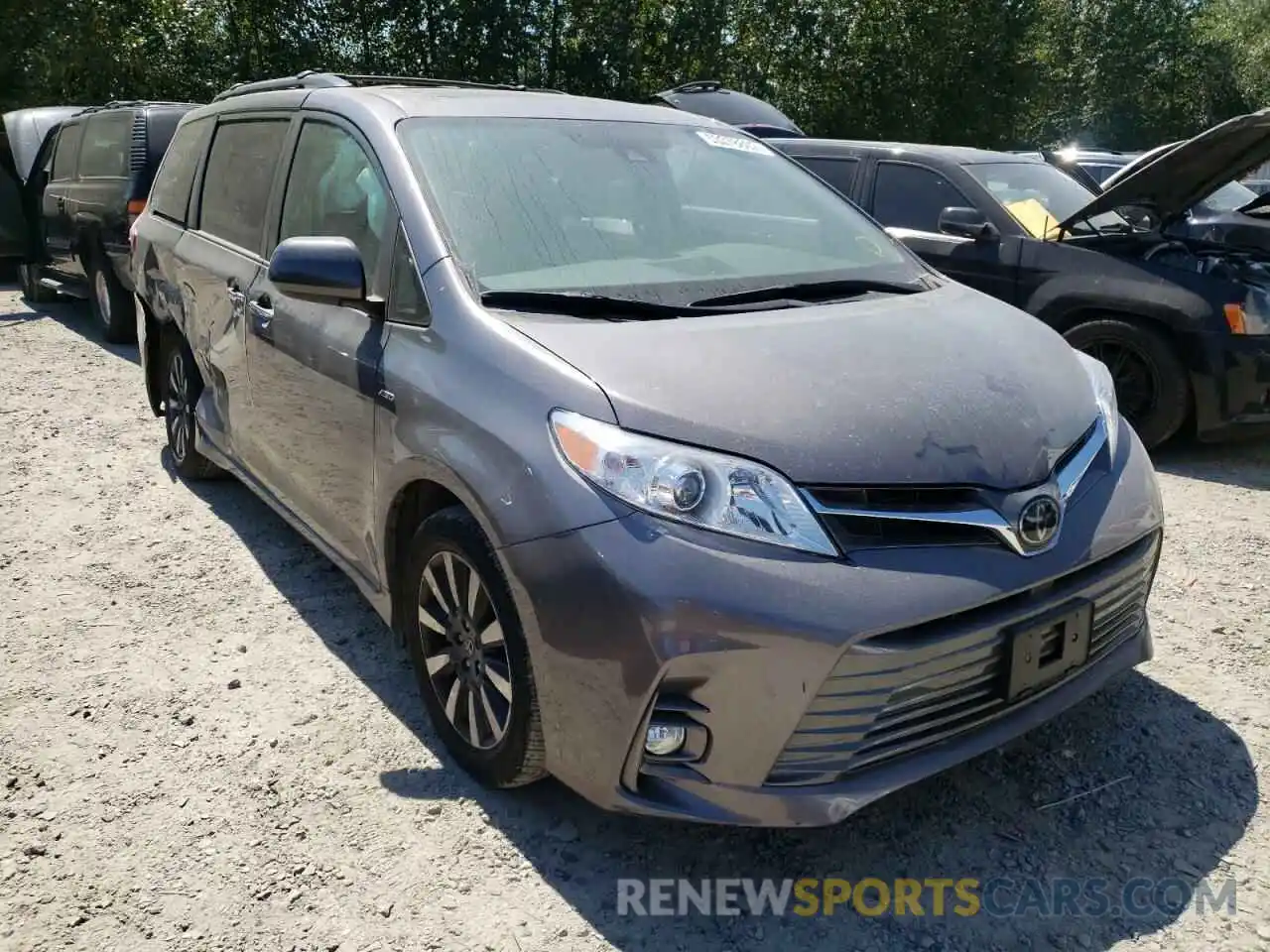 1 Photograph of a damaged car 5TDDZ3DC4LS236553 TOYOTA SIENNA 2020