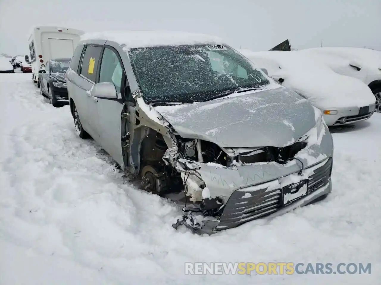 1 Photograph of a damaged car 5TDDZ3DC4LS239159 TOYOTA SIENNA 2020