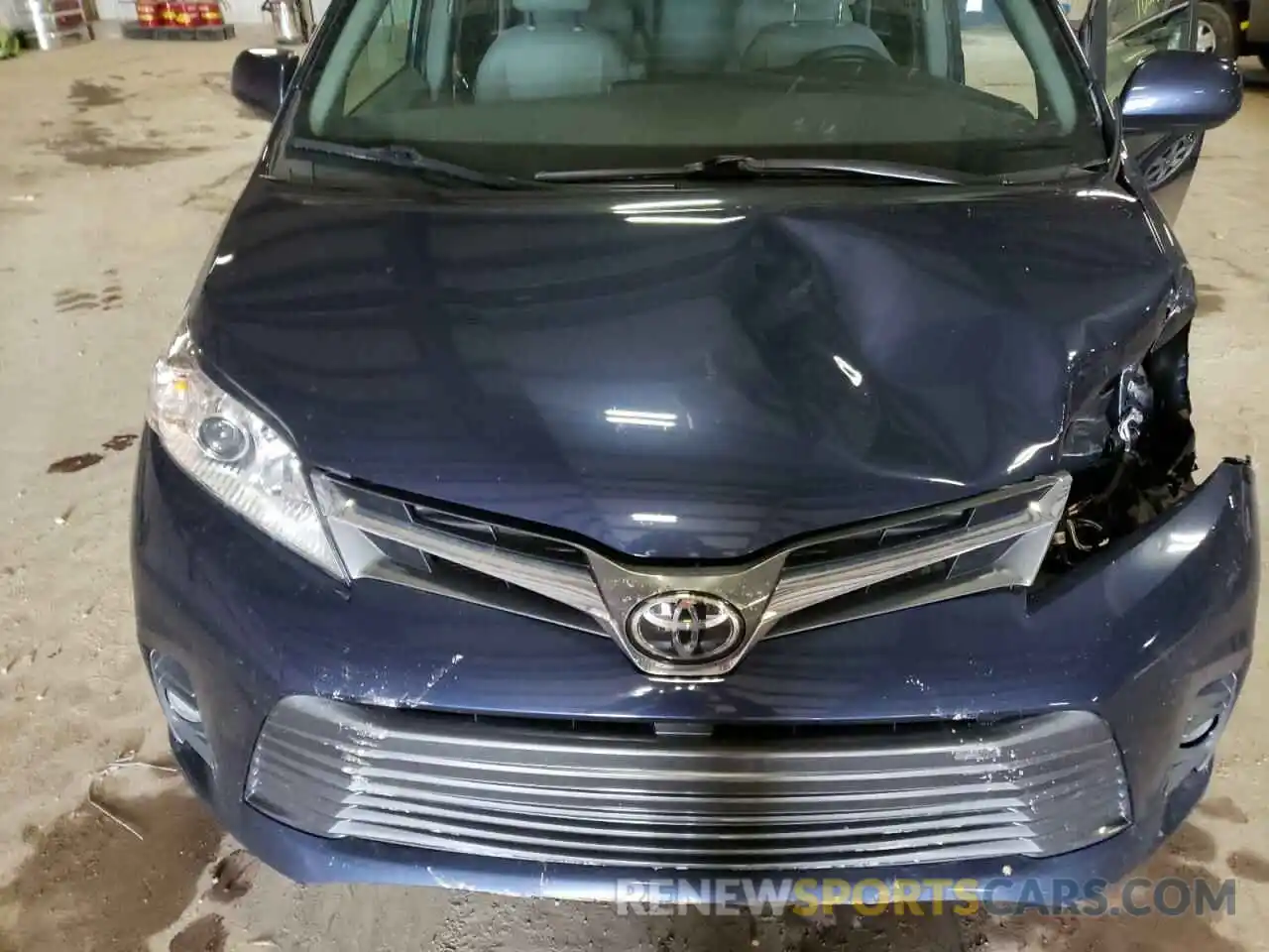 7 Фотография поврежденного автомобиля 5TDDZ3DC4LS249576 TOYOTA SIENNA 2020