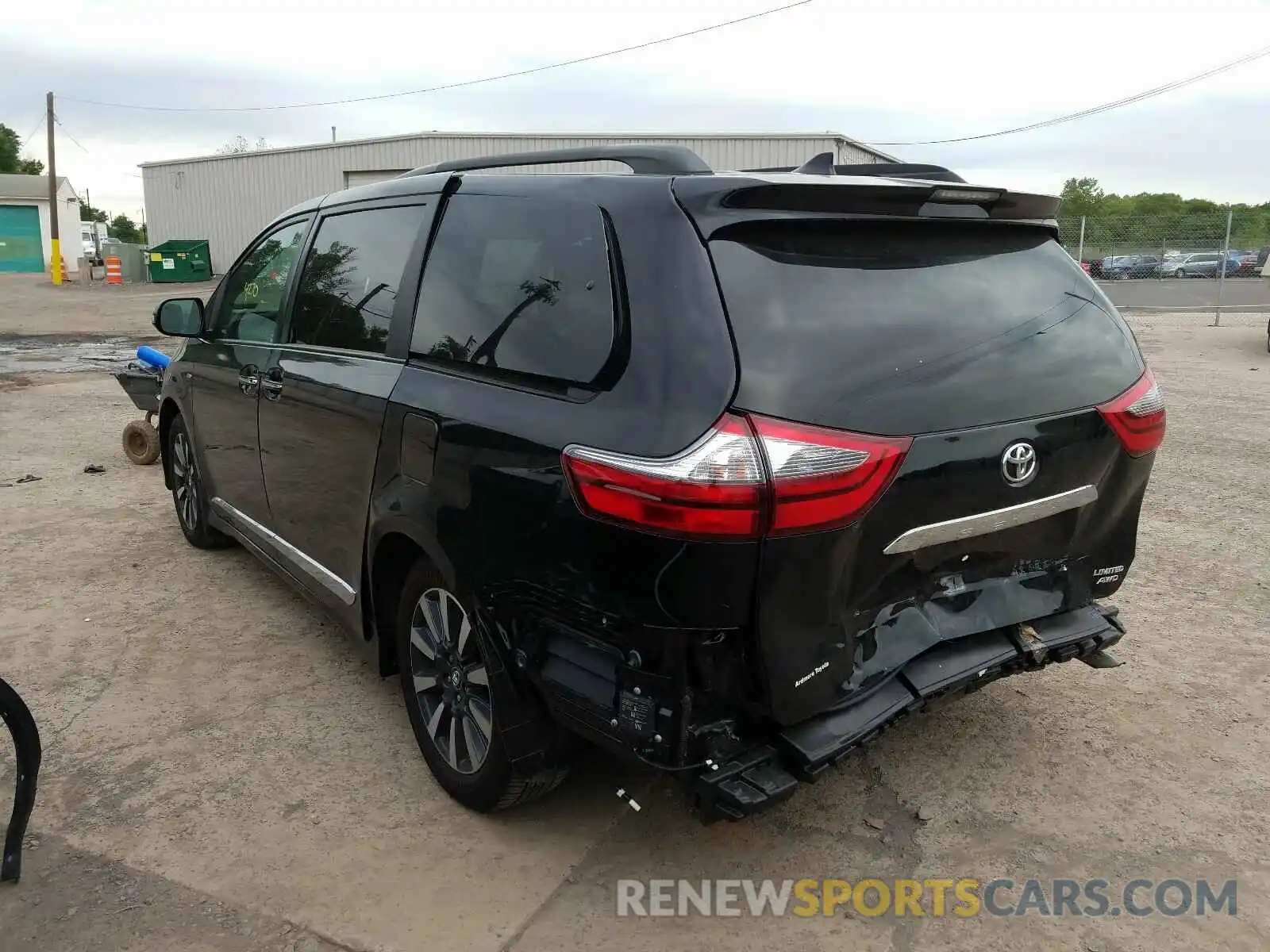 3 Фотография поврежденного автомобиля 5TDDZ3DC5LS230728 TOYOTA SIENNA 2020