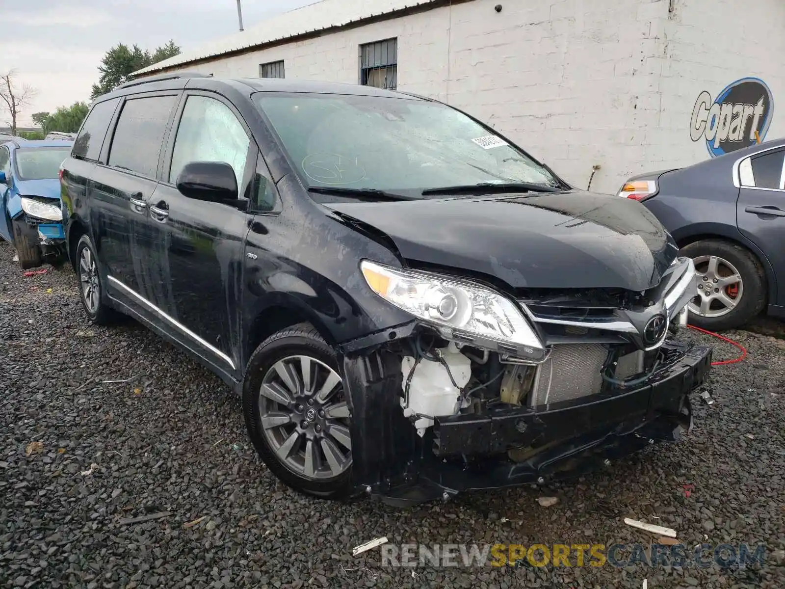 1 Фотография поврежденного автомобиля 5TDDZ3DC5LS238795 TOYOTA SIENNA 2020