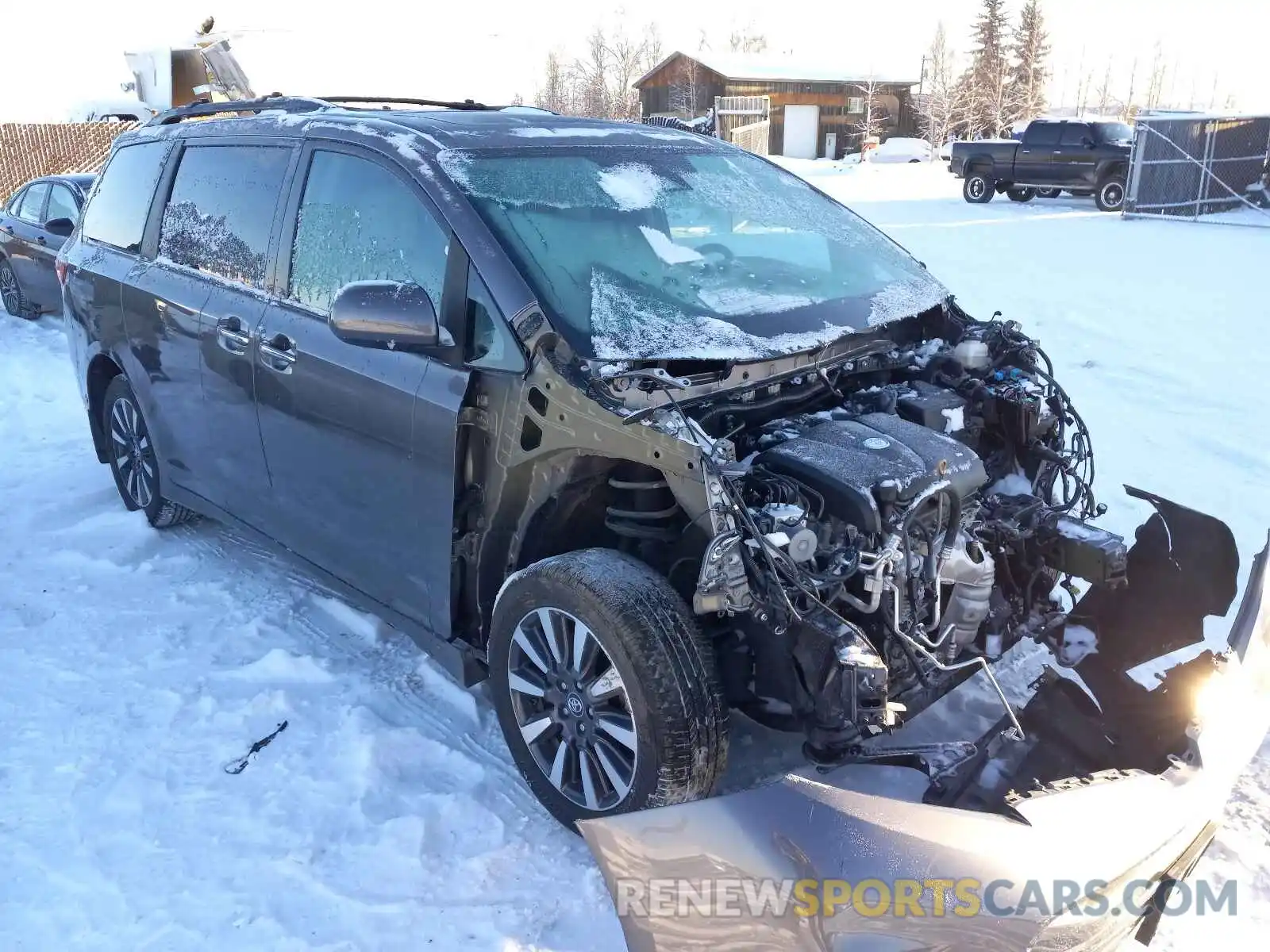 1 Photograph of a damaged car 5TDDZ3DC6LS228325 TOYOTA SIENNA 2020